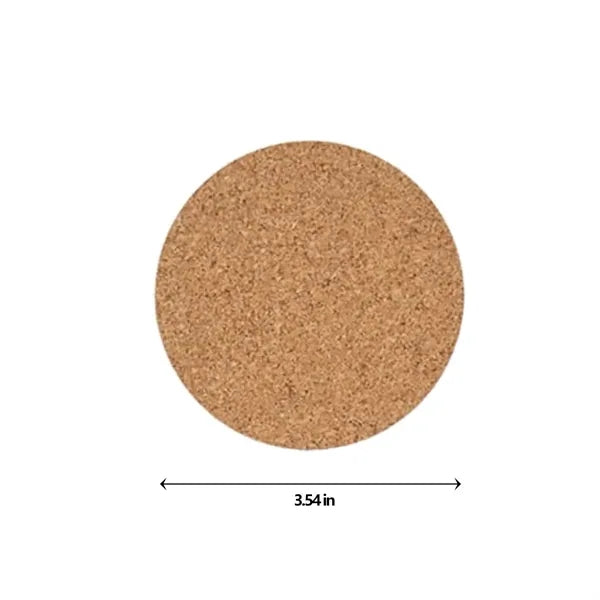 Eco-Friendly Cork Non-Slip Anti-Scalding Round Coaster