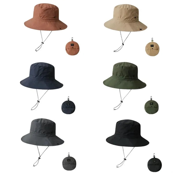 Packable Waterproof Polyester Bucket Hat