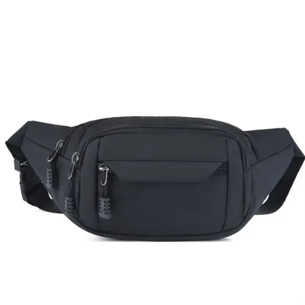 Crossbody Fanny Pack With 4-Zipper Pockets