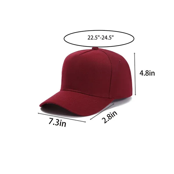 5 Panel Polyester Baseball Cap