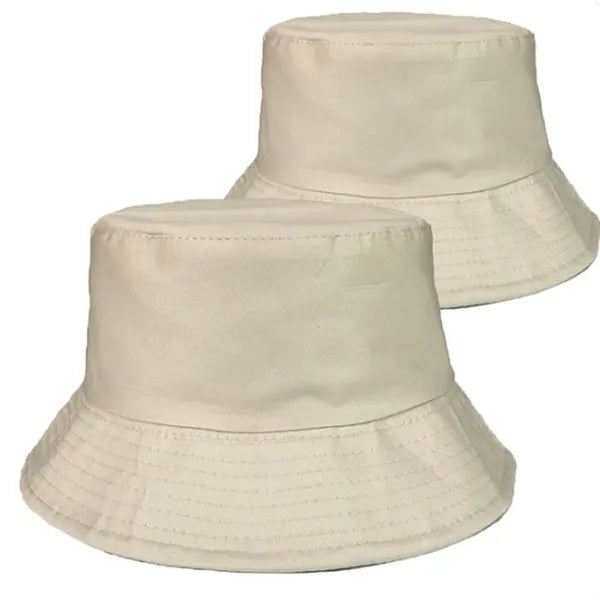 Unisex Cotton Fishing Bucket Sun Hat