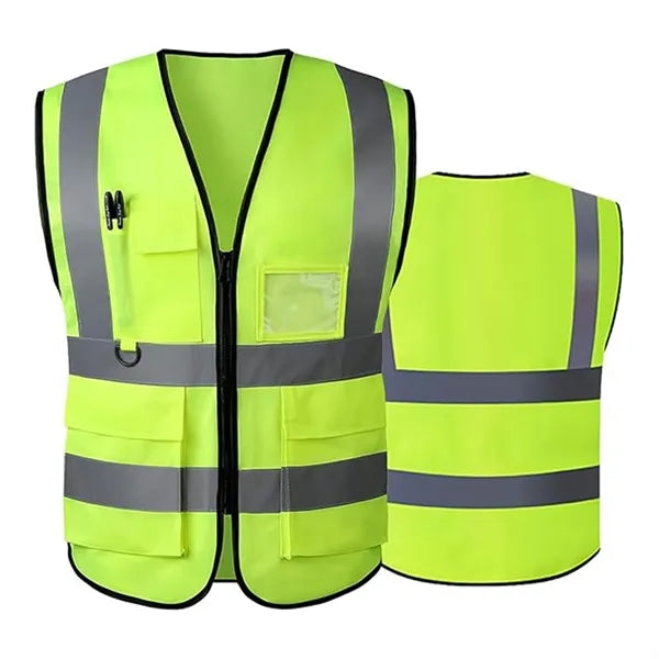 Reflective Safety Vest With Pockets