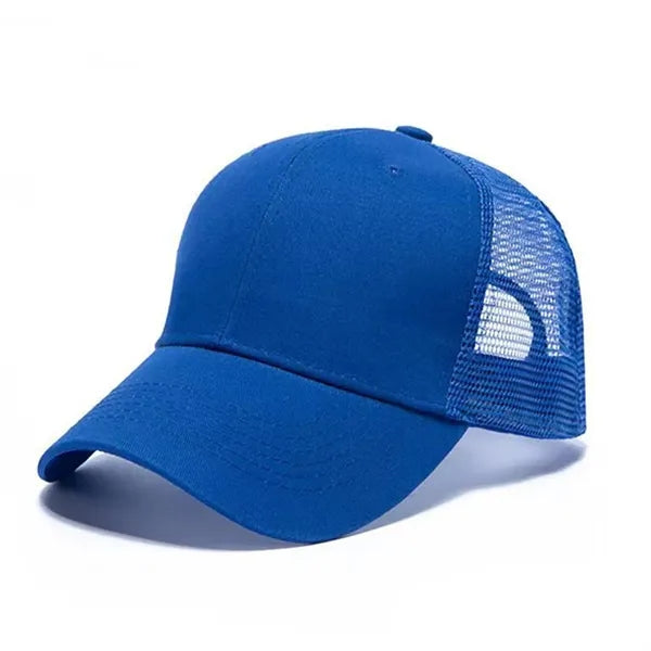 6 Panel Cotton Mesh Trucker Cap