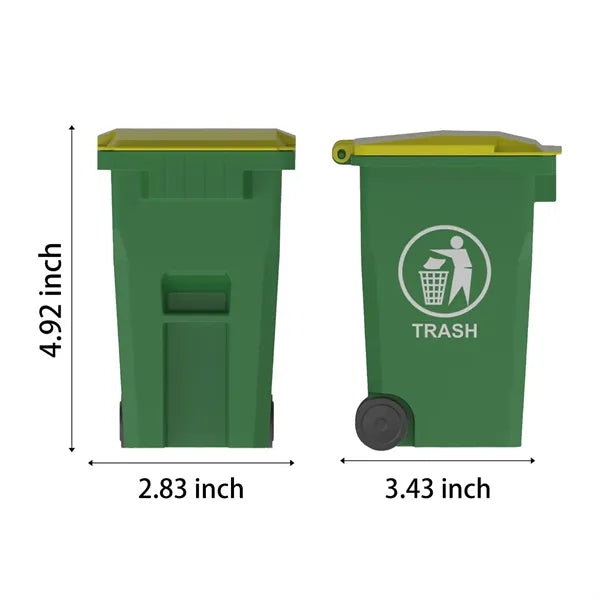 Mini Desktop Trash Can Pencil Organizer
