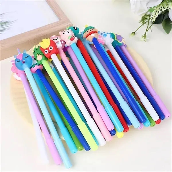 0.5mm Black Ink Cartoon Animal Pens for Kids