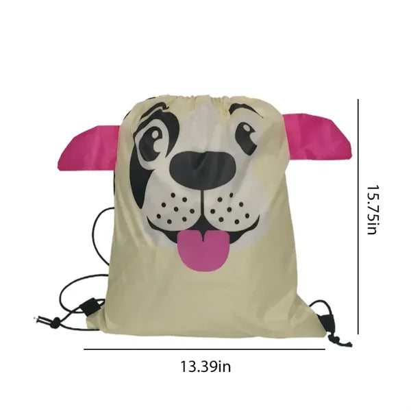 Animal Print Canvas Beach Tote