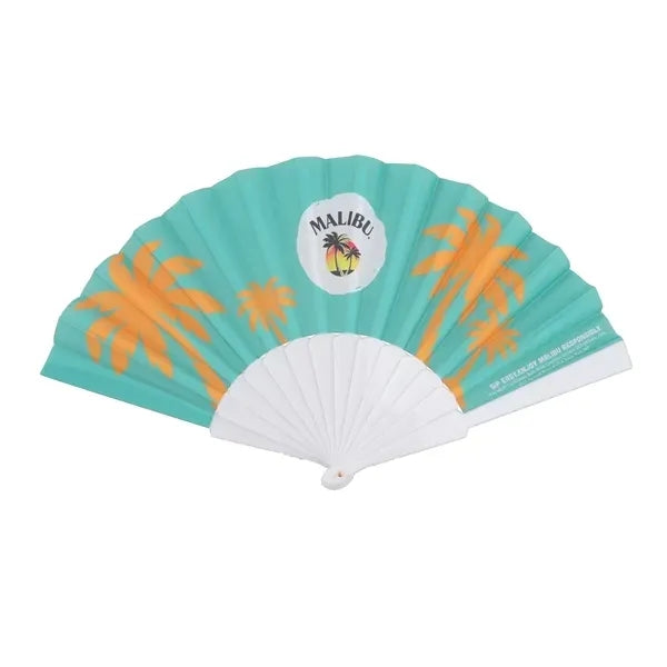 Stay cool on hot summer days with this practical folding fan