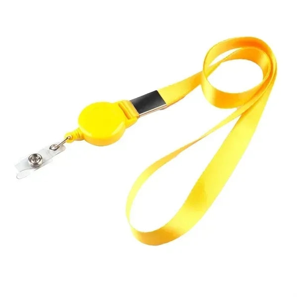 Sublimated Lanyard with Retractable Badge Reel