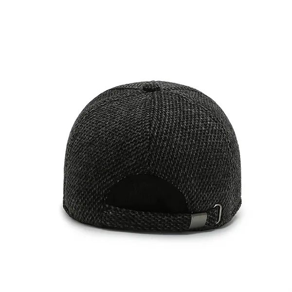 Men's Winter Warm Wool Baseball Cap