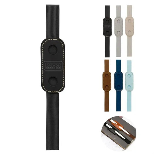 Adjustable Elastic Band Pen Holder for Notebooks