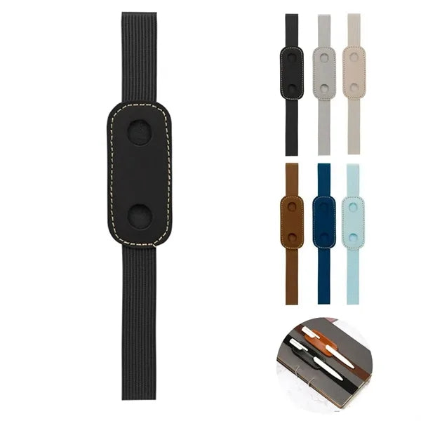 Adjustable Elastic Band Pen Holder for Notebooks