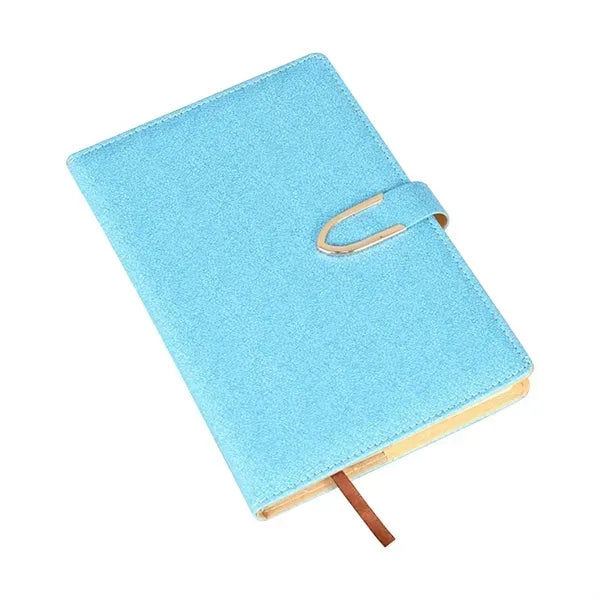 Pu Magnetic Buckle Notebook With Pen