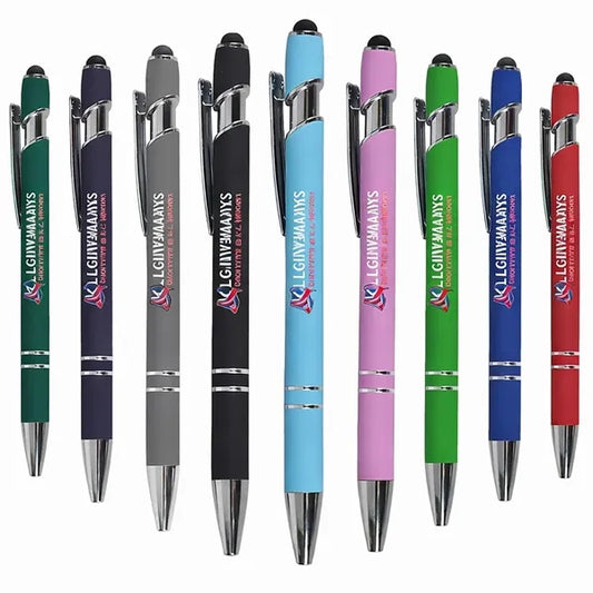 Promotion Advertising Gift 2 in 1 Ballpen Stylus Screen Ball