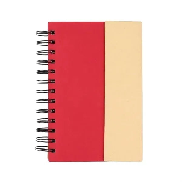 Spriral Notebook W/ Pen & Sticky Notes