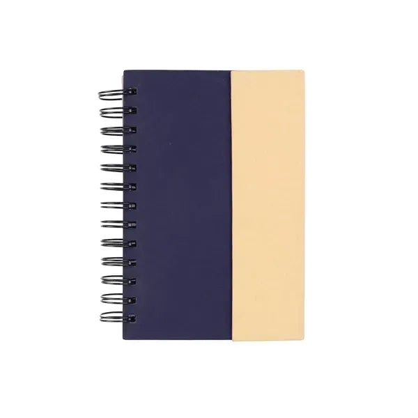 Spriral Notebook W/ Pen & Sticky Notes