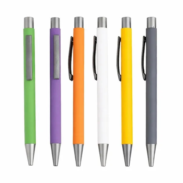 Logo Metal Ballpoint Pens Sports Style Business Offic