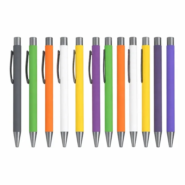 Logo Metal Ballpoint Pens Sports Style Business Offic