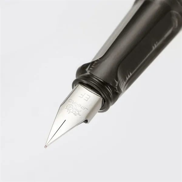 Natural Wood Barrel Refillable Fountain Pen
