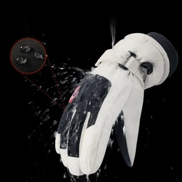 Waterproof Gloves with Touchscreen Compatible Fingertips