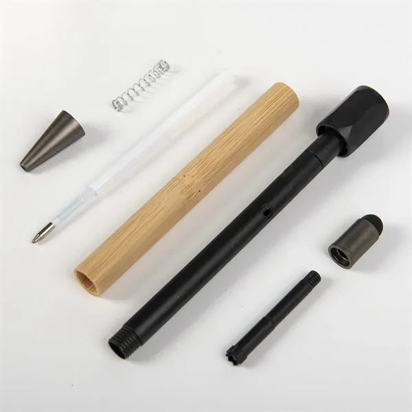 Bamboo Spinning Fidget Stylus Pen
