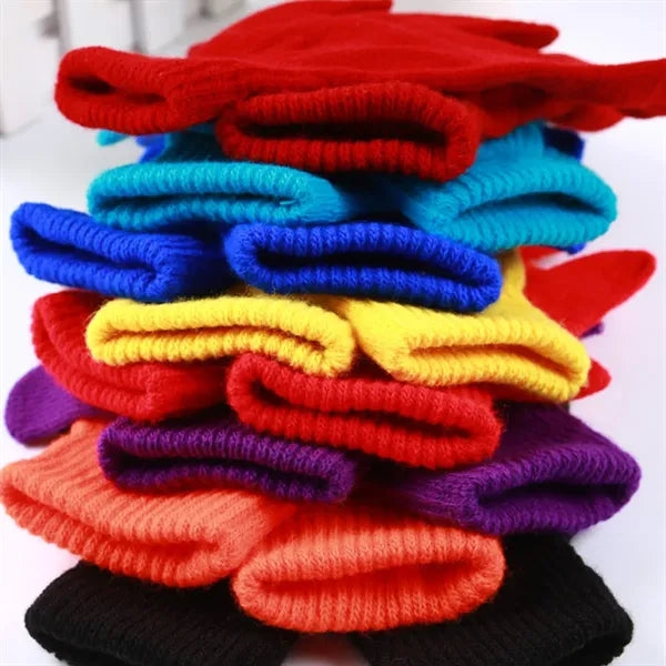 Stretchable Knit Winter Gloves in Bulk Colors