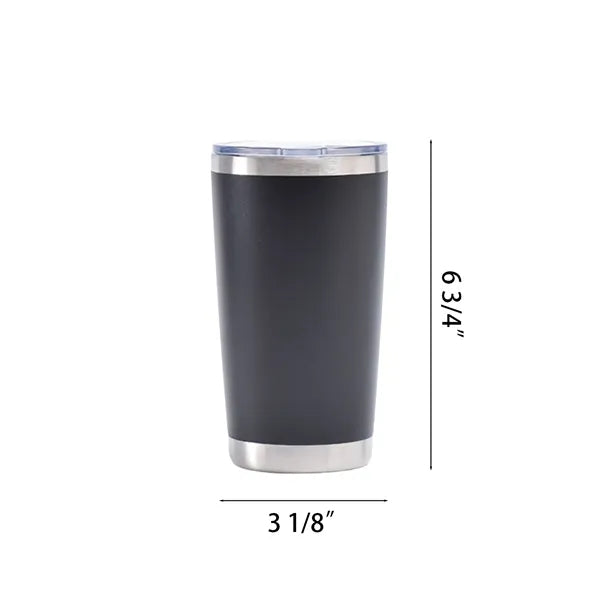 Premium 20oz Double-Wall Vacuum Insulated Tumbler