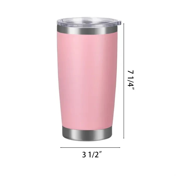 20oz Vacuum-Insulated Travel Tumbler