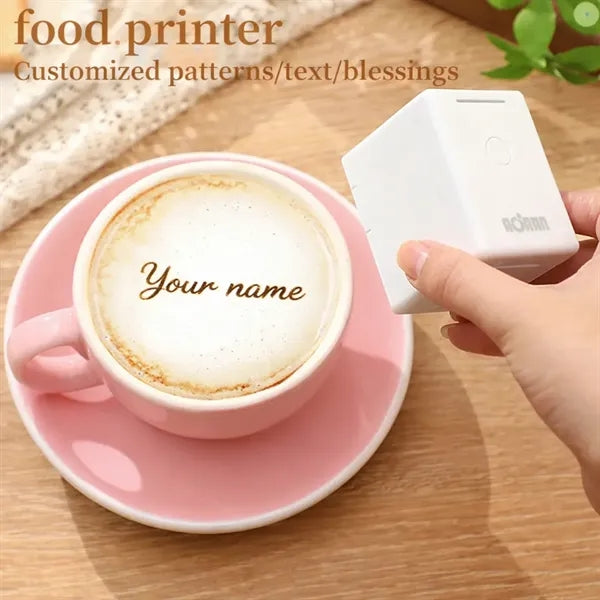 Pen Food Handheld Tattoo Inkjet Printer Custom logo