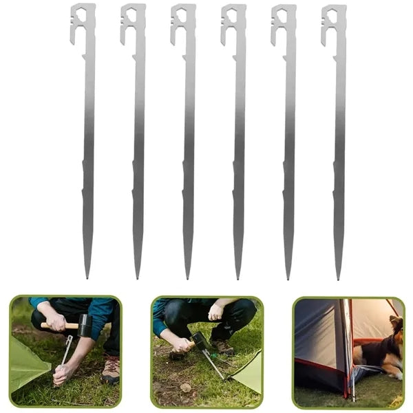 Aluminum Alloy Tent Stakes Set
