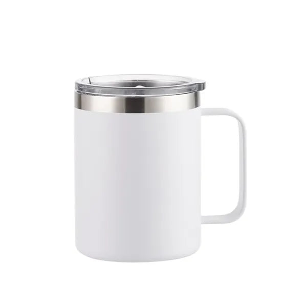 12 oz Stainless Steel Insulated Coffee Mug with Handle