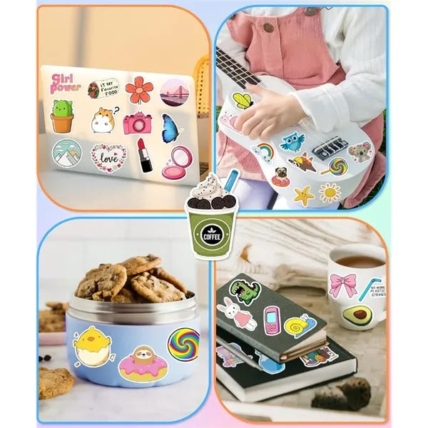 Water Bottle Stickers for Kids,Waterproof