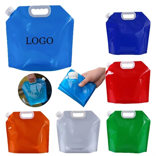 Foldable Beer Pouch With Handle & Spout
