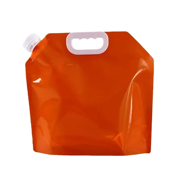 Foldable Beer Pouch With Handle & Spout