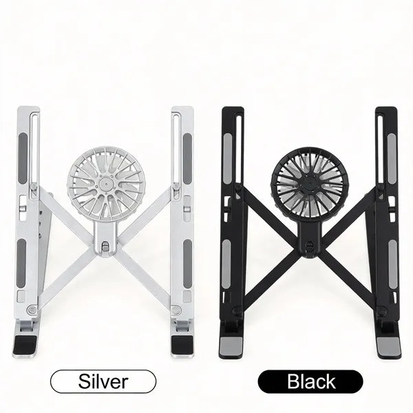 Adjustable Foldable Metal Gaming Laptop Cooling Pad