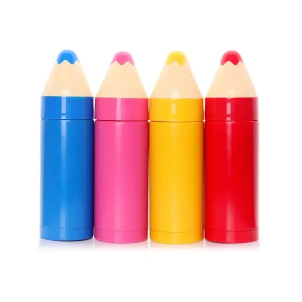 9Oz. Novelty Crayon Shaped Water Bottle for Kids