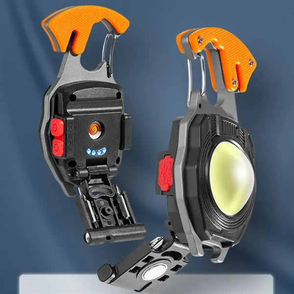Mini LED Flashlight Keychain Light