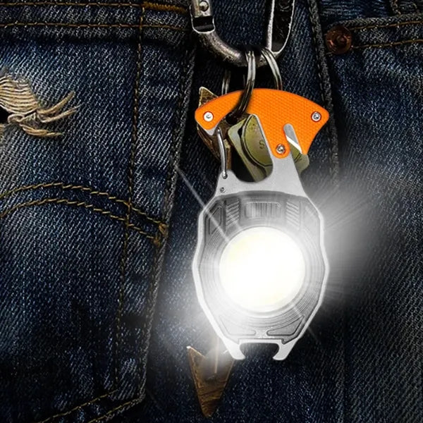Mini LED Flashlight Keychain Light