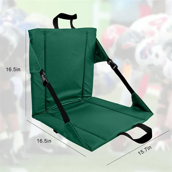 Portable Stadium Seat With Backrest