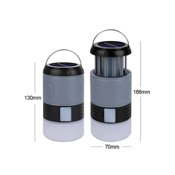 Solar Powered Camping Lantern with Mosquito Killer
