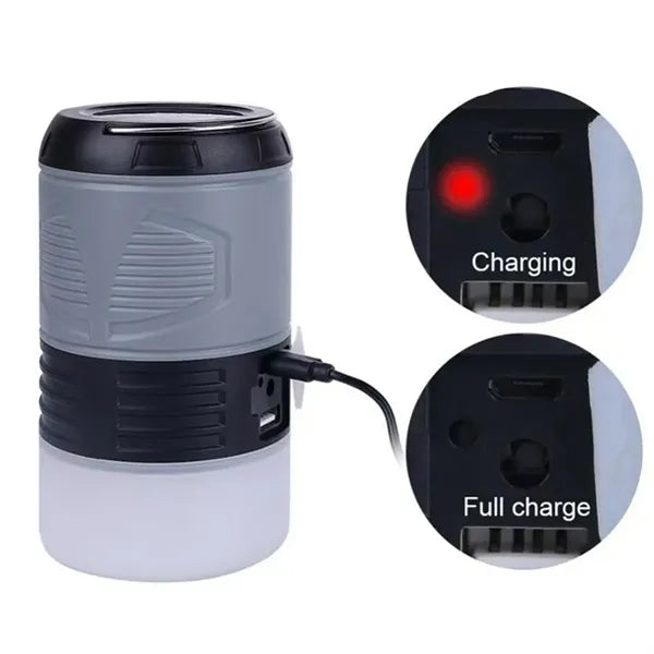 Solar Powered Camping Lantern with Mosquito Killer