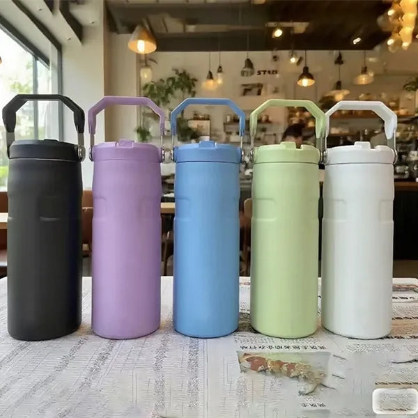 16oz 304 Stainless Steel Vacuum Insulated Mug With Handle