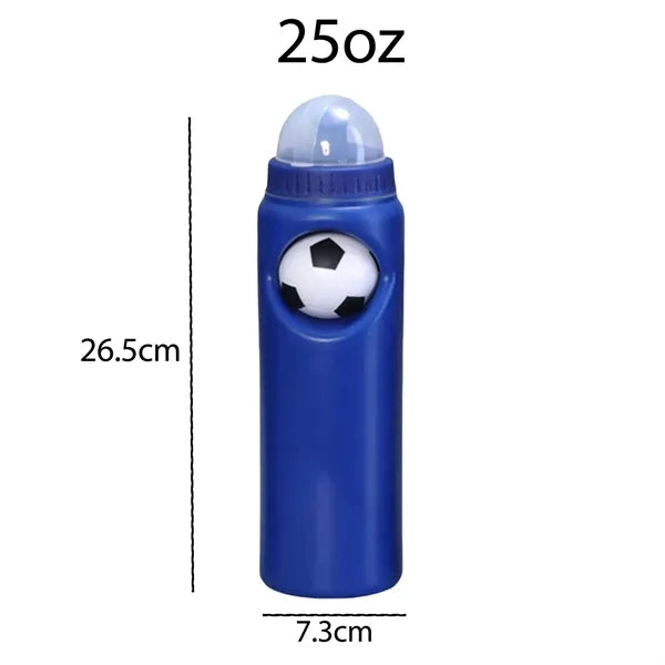 18oz Football Soccer Fans Sports Water Bottle