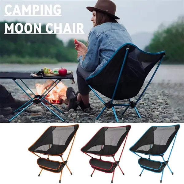 Outdoor Portable Folding Camping Moon Chair