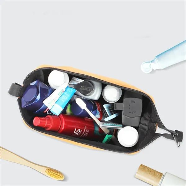 Durable Water Resistant Toiletry Bag with Zipper for Travel