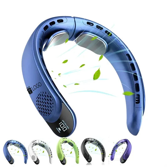 Neck Fan 4000mAh 3 Speed Portable Quiet Adjustable