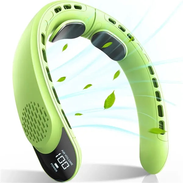 Neck Fan 4000mAh 3 Speed Portable Quiet Adjustable