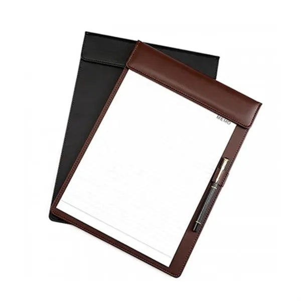 A4 PU Leather Conference Pad with Pen Slot