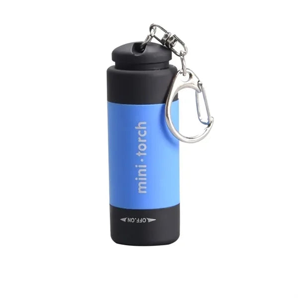Mini Keychain Flashlight USB Rechargeable Multi Color