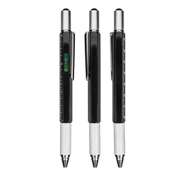 6 in 1 Multi Functional Engineer Tool Pen