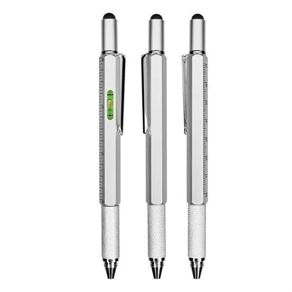 6 in 1 Multi Functional Engineer Tool Pen